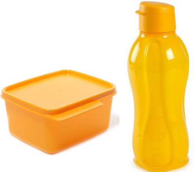 

Tupperware TUPXTREM-Y 2 Containers Lunch Box(500 ml), Yellow