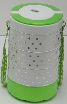 

Prideware Wetalkent HAPPY LUNCH PACK-4 1 Containers Lunch Box(1200 ml), Multicolor