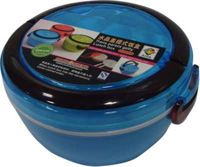 

Blossoms h345 1 Containers Lunch Box(400 ml), Blue