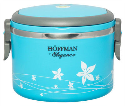 

Hoffman HF-2161B 2 Containers Lunch Box(1000 ml), Blue;white