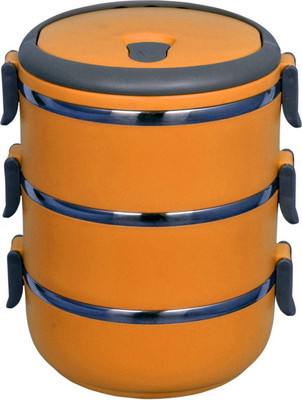 

Ramco LBO322 3 Containers Lunch Box(2100 ml), Orange