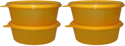 

Tupperware Rocker-456 4 Containers Lunch Box(800 ml), Orange