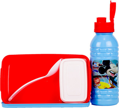 

Disney Micky Mouse & Friends Set 2 Containers Lunch Box(500 ml), Blue