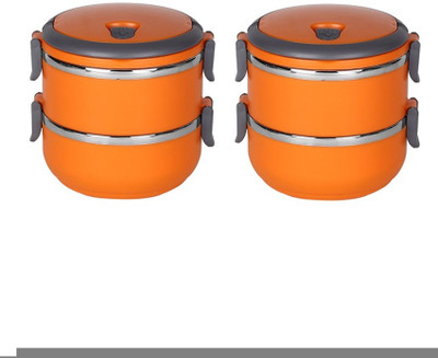 

Grind Sapphire orange 2 Containers Lunch Box(3 L)