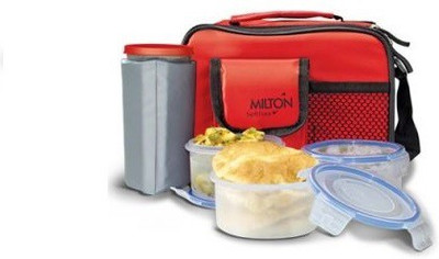 

Milton Lavish 3 Containers Lunch Box(750 ml), Multicolor