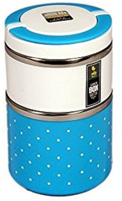 Tuelip TUELIP TWO LAYER 930ml STEEL 2 Containers Lunch Box(930 ml) at flipkart