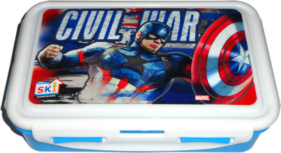 

SKI Civil War 2 Containers Lunch Box(800 ml), Blue
