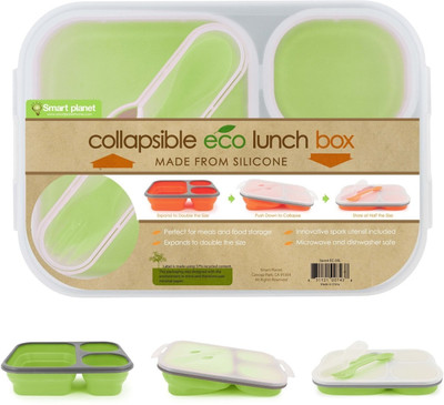 

Smart Planet EC-34LMCG 1 Containers Lunch Box(250 ml), Green