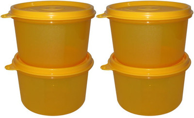 

Tupperware Rocker 4 Containers Lunch Box(450 ml), Orange