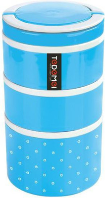 

LoveHome 111-B 3 Containers Lunch Box(2000 ml), Blue