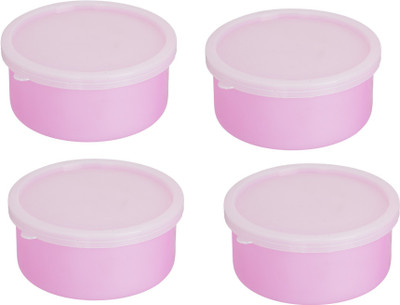 

Carrolite Container - 800 ml Plastic Grocery Container(Pack of 4, Pink)