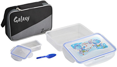 

Zanelux Lb-035 2 Containers Lunch Box(1070 ml), Multicolor