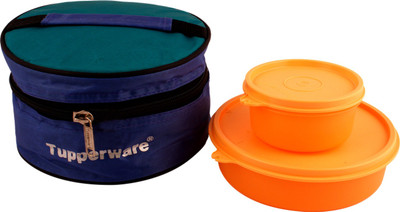 

Tupperware Lunch Box 2 Containers Lunch Box(730 ml), Yellow