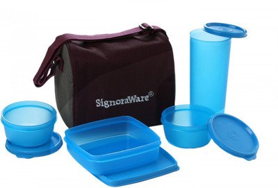 Signoraware 519B 4 Containers Lunch Box(1250 ml)