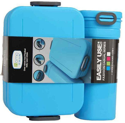 

Homio 9702 Bl 2 Containers Lunch Box, Blue