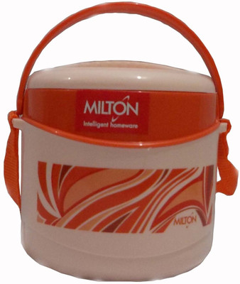 

Milton Econa 2 2 Containers Lunch Box(200 ml), Brown;orange