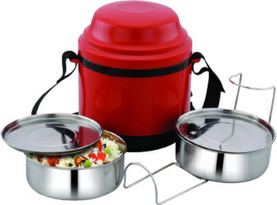 

Maxell GOODAY-2 SS 2 Containers Lunch Box(500 ml), Multicolor