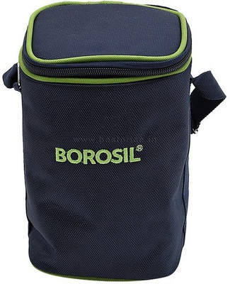 

Borosil Square Lunch 3 Containers Lunch Box(320 ml), Multicolor