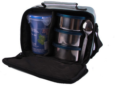 

Stenso STENSO1 3 Containers Lunch Box(400 ml), Blue