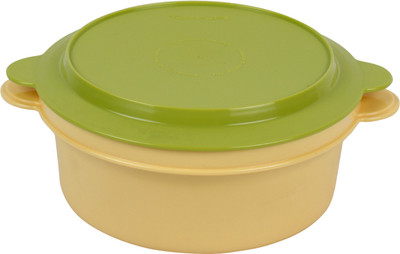 Tupperware Lunch box 1 Containers Lunch Box(800 ml), Green;yellow