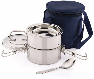

Pigeon Aroma 2 Containers Lunch Box, Steel