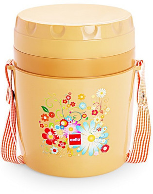 

Cello World Micra3-Beige 3 Containers Lunch Box(750 ml)