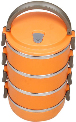 

Hengli 4 Layer 4 Containers Lunch Box(2800 ml), Orange