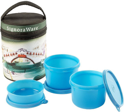 Signoraware P10516 3 Containers Lunch Box(250 ml)