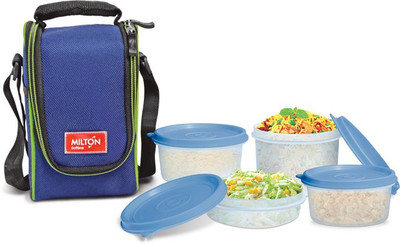 

Milton Full Meal 4 4 Containers Lunch Box, Blue