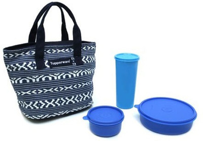 

Tupperware True Blue 3 Containers Lunch Box(1200 ml)
