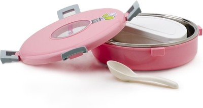 

Viva 6952 HOMIO 2 Containers Lunch Box(920 ml), Pink