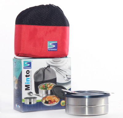 

Stenso Minto 1 Containers Lunch Box(200 ml), Red