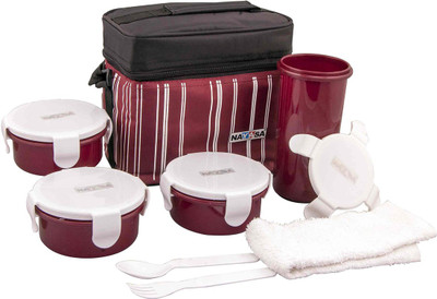 NAYASA HMILB14 4 Containers Lunch Box(500 ml)