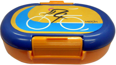 

Milton Slido 2 Containers Lunch Box, Orange and blue