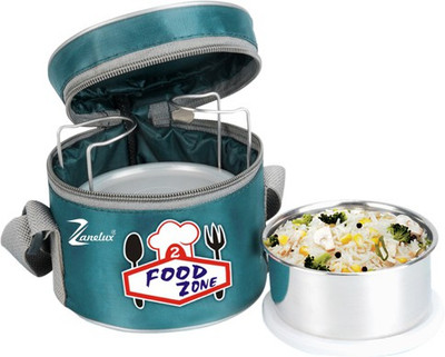 

Zanelux LB-007 2 Containers Lunch Box(500 ml), Multicolor