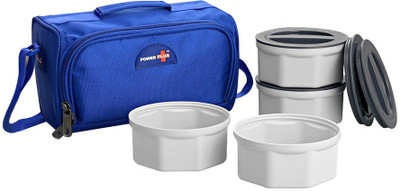 

Shadow Fax Zippy 4 Containers Lunch Box(750 ml), White