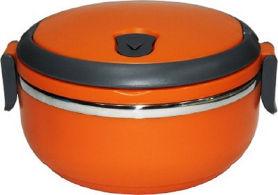 

TANISI Single Layers Stainless Steel 1 Containers Lunch Box(750 ml), Orange