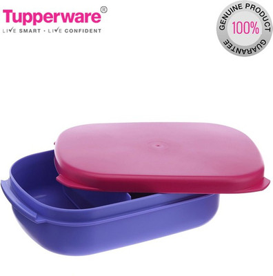 

Tupperware Kompact Lunch Box 1 Containers Lunch Box(800 ml), Multicolor