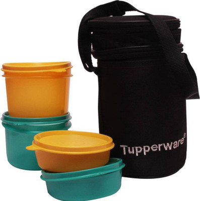 Tupperware Executive Containers Lunch Box 4 Containers Lunch Box(1000 ml) available at flipkart for Rs.723