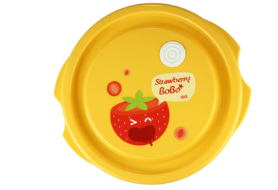 

FabSeasons LBX12yellow 2 Containers Lunch Box(850 ml), Transparent