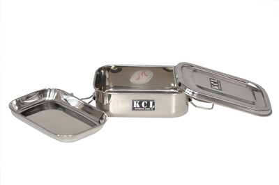 

KCL Neptune 1 Containers Lunch Box, Silver