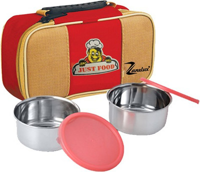 

Zanelux LB-020 2 Containers Lunch Box(500 ml), Multicolor