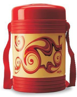

Milton VECTOR 4 4 Containers Lunch Box(300 ml), Red