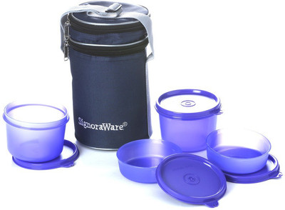 3% OFF on Signoraware 509 Executive With Bag 4 Containers Lunch Box(1260 ml) 3% OFF on Signoraware 509 Executive With Bag 4 Containers Lunch Box(1260 ml)