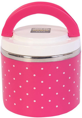 

Tuelip Fashion Life Single Layer 1 Containers Lunch Box(630 ml), Pink