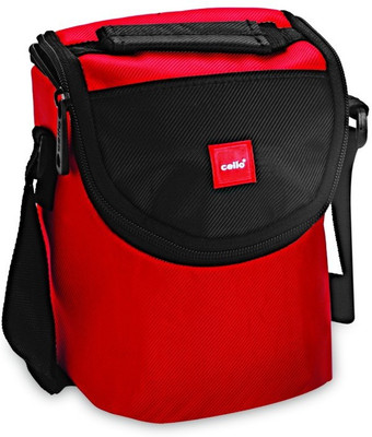 

Cello World FunFood3-Red 3 Containers Lunch Box(750 ml)