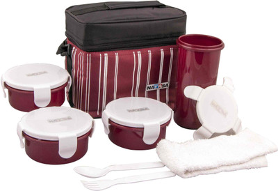 NAYASA Toasty-Big 4 Containers Lunch Box(500 ml) NAYASA Toasty-Big 4 Containers Lunch Box(500 ml)