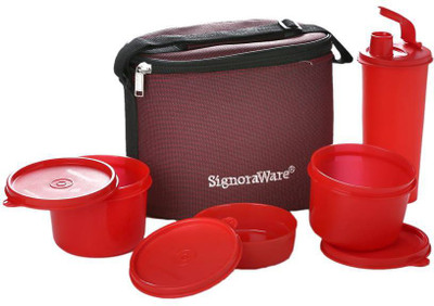 Signoraware Combo Executive Medium 3 Containers Lunch Box(1580 ml)