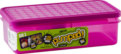 46 Off On Decor Pumped Duo 3 Lunch Box 1 5 L 1 Containers