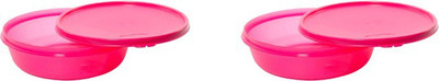 

Tupperware SS Bowl 1L 2 Pc 1 Containers Lunch Box(1 L), Pink